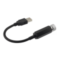 Miniatyrbillede 3 af 5: 2 stk. USB-stjernelys, justerbar romantisk himmelprojektorlys