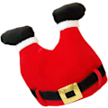 Miniatyrbillede 5 af 5: Julehat til voksne, træhat til strømpe, omvendt Navidad T
