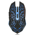 Miniatyrbilde 1 av 5: K6 Trådløs Gaming Mus, Oppladbar Stille LED Optisk Comput