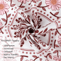 Miniatyrbilde 5 av 7: Mandala estetisk veggteppe, Boho veggteppe, rosa blomster