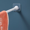 Miniatyrbild 3 av 5: 6 st starka gardinstångsfästen krokar stånghållare självhäftande C
