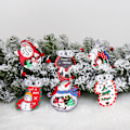Miniatyrbillede 5 af 5: 4 æsker juleartikler Kreativ maling engel bil jul
