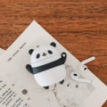 Miniatyrbild 3 av 5: 2 söta par Panda airpods fodral Apple 1/2 generation Bluetooth