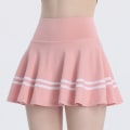 Pikkukuva 1 / 7: Korkeavyötäröinen, lentoa estävä urheilullinen tennishame - Pinkki XL