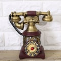 Miniatyrbillede 1 af 5: Amerikanske harpiks ornamenter kreative telefon model retro kamera p