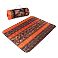 Miniatyrbillede 1 af 7: Picnic Tæpper, Boho Picnic Måtte Vandafvisende Foldbar, Sandtæt Overdimensioneret Udendørs Måtte, til Fester, Camping, Park, Rejser, Græsgaver, kaffe 200*200cm