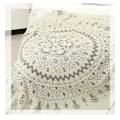 Miniatyrbillede 6 af 6: 4 Lags Bambus Bomuld Super Blød Boho Åndbar Seng Tæppe Color1 200*230cm