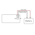 Miniatyrbild 5 av 5: Multifunktionell 10-100V LCD-batterikapacitetsvoltmeter med temperatur