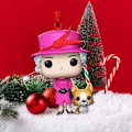 Miniatyrbilde 5 av 7: 4 stk. Elizabeth II Dronning og Corgi Akryl Keepsake Ornament, Ch