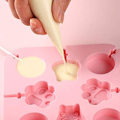 Miniatyrbillede 4 af 5: 2-pak bageforme - Kreative dyr, Fondant slikkepind og kat
