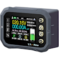 Miniatyrbillede 1 af 5: Batterimonitor Kapacitetsmåler Voltmeter, KG-F Batterimonitor 0