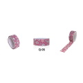 Miniatyrbillede 3 af 4: 12 ruller Washi Tape Dekorative Guld Blade Blomster Dekorative