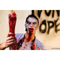 Pikkukuva 3 / 4: Prosthetic arms, bloody human hands and fingers, corpse fragment