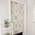 Miniatyrbillede 4 af 5: 1 stk. Sketch Blomster Print Dørgardin Moderne Enkel Hængende C