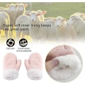 Miniatyrbillede 4 af 7: Toddler Earflap Beanies og Halstørklæder Strikkede Pige Tykke Varme Pompom