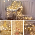Miniatyrbillede 5 af 6: 6M 40 LED juledekoration kuglelys, indendørs dekoration