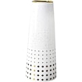 Miniatyrbilde 1 av 5: 24,5 cm blomster vase i keramikk eller hvitt, store dekorative vaser