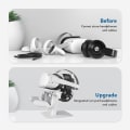 Miniatyrbild 5 av 5: VR-ställ för Oculus Quest/Quest2/Rift S/HTC Oculus VR-skärmstativ White