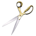 Miniatyrbilde 1 av 2: 9\" Akryl og Rustfritt Stål Saks - Moderne Design for Hjemmet