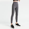 Miniatyrbillede 1 af 7: Stretch High Waist Skinny Running Athletic Pants - Mørkegrå M