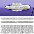 Pikkukuva 1 / 5: Rhinestone-auton ovenkahvan tarrat - 8 kpl Bling-auton lisävarusteet