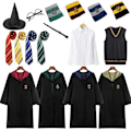 Pikkukuva 5 / 5: Harry Potterin taikakaapusetti - Luihuisen seitsemän osainen asu Co