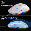 Miniatyrbilde 6 av 6: Lett kablet datamus 5 RGB bakgrunnsbelyst Type-C 7200 DPI f