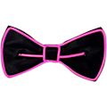 Miniatyrbillede 2 af 5: (Pink) Julelysende Sløjfe Fancy Light Up Glowing til Hallo
