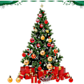 Miniatyrbild 5 av 5: Julgranskulor Julgransprydnader för Jul Julgran, 44 st Shatt