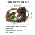 Miniatyrbillede 4 af 5: 3D dinosaur vægklistermærker til væggen i soveværelset eller stuen
