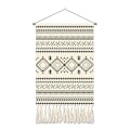 Miniatyrbild 4 av 5: 2 stycken Macrame vävda gobelänger Bohemian Mandala gobelänger Geom