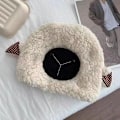 Miniatyrbillede 2 af 4: 2 stk. børns imiteret lam cashmere lam huer søde vinter