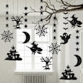 Pikkukuva 1 / 3: Halloween-aiheiset riippuvat pyörteet - Halloween-juhlasuikaleet