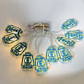 Miniatyrbild 1 av 4: LED-månpalatslykta Gurban Festival Lantern String Color Pri