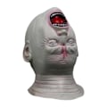 Miniatyrbild 2 av 5: Halloween skräck utomjording huvud utomjording gammal man huvudbonad hemligt rum