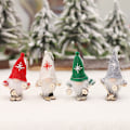 Miniatyrbillede 2 af 7: 4 stk. Juletegnefilm snemand vedhæng ansigtsløs skiduke, Christ