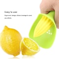 Miniatyrbillede 3 af 5: Citruspresser med filter til kerner, ergonomisk mini-citronpresser til