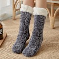 Miniatyrbild 6 av 6: Dam Fuzzy Tofflor Strumpor Fluffy Mysig Stuga Vinter Varma Fleece P