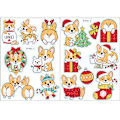 Miniatyrbillede 1 af 5: Jul 5D Diamantmaleri Stickers Børn DIY Drill Mosaik