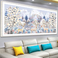 Miniatyrbild 3 av 8: DIY älg diamantmålning, multi-storlek 150*60
