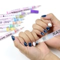 Miniatyrbild 2 av 5: 12 färger färgglad nagelpenna nagelblomma nålpenna DIY handgjord