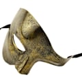 Miniatyrbild 5 av 5: Herr Mask Phantom of the Opera Maskerad Mask Halvmask (Guld)