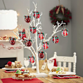 Miniatyrbilde 5 av 7: Buffalo Plaid Rustikke Julepynt Ornamenter Sett, Un