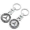 Miniatyrbillede 1 af 5: 2 stk. H spænde dobbeltsidet bil logo metal nøglering reklame c