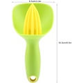 Miniatyrbillede 2 af 5: Citruspresser med filter til kerner, ergonomisk mini-citronpresser til