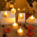 Miniatyrbild 2 av 5: 6 st gyllene LED-ljus för jul, semester, bröllop och födelsedagsfest