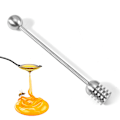 Miniatyrbillede 1 af 6: 1 stk 304 rustfrit stål honningdipper, sirupdipper serveringsstav