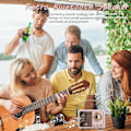 Miniatyrbillede 4 af 5: Retro Bluetooth-højttaler, retro klassisk stil retro-højttaler, høj