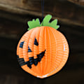 Pikkukuva 5 / 5: Halloween-kurpitsan riippuvat koristepaperilyhdyt Pieni kurpitsa