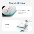 Miniatyrbild 4 av 5: VR-ställ för Oculus Quest/Quest2/Rift S/HTC Oculus VR-skärmstativ White